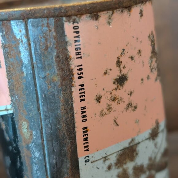 Vintage Meister Brau Beer Can 1956 Heavily Rusted - Picture 10 of 11